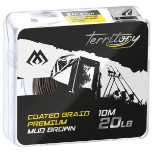 Fir Textil Coated Braid Premium Mud-Brown 20Lb 10M