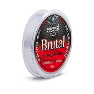 Fir Inaintas Cralusso Monofilament Brutal 50m 0.14mm 3.18kg