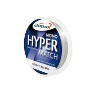 Fir monofilament Climax FIR HYPER MATCH SINKING 200m 0.26mm Light Grey
