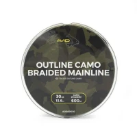  Fir textil Avid Carp Outline Camo Braided Mainline 0.25mm/13.6kg/300m