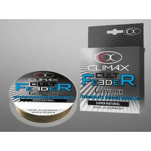 FIR TEXTIL CLIMAX CULT FEEDER GRAVILINK 10M CAMOU BROWN 0.16mm 6.2kg