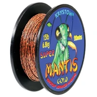 Fir Textil Cu Camasa Kryston Super Mantis Coated Braid, Grawel Brown, 20m, 25lbs