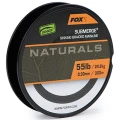 Fir Textil Fox Submerge Naturals Sinking Braid, Black, 29.5kg, 65lbs, 0.38mm, 600m