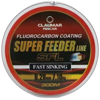 Fir Monofilament Claumar Super Feeder Line Sfl , 0.20mm, 3.60kg, 300m