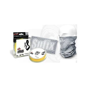 FIR SUFIX X8 300M 0.285MM 22.5KG HOT YELLOW Plus Buff Sufix