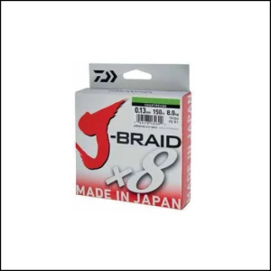 FIR TEXTIL DAIWA J-BRAID X8 CHARTREUSE 035MM/36,0KG/300M