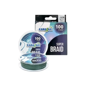 FIR TEXTIL KAMASAKI SUPER BRAID 100M 0,14 MM