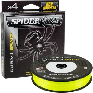 FIR TEXTIL SPIDERWIRE DURA 4 YELLOW 0.14MM 150M 11.8 KG