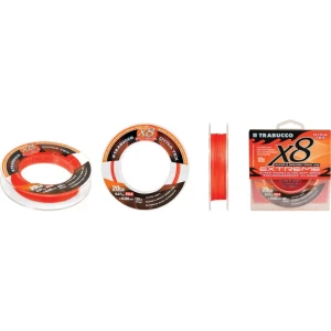 FIR TEXTIL TRABUCCO DYNA-TEX X8 EXTREME PORTOCALIU 135M 0.12mm 11.34kg