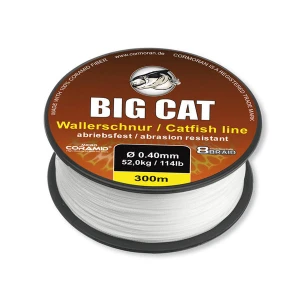 Fir Cormoran Textil Big Cat 8x Braid, White, D=0.40mm, 68kg, 300m