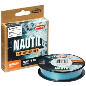 Fir Textil Berkley Nautil Braid X8, Aqua Blue, 150m, 0.17mm, 8.1kg