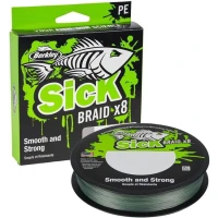 Fir Textil Berkley Sick Braid, Moss Green, 150m, 0.10mm, 7.5kg