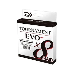 Fir Textil Daiwa Tournament 8xBraid EVO+ Alb 0.14mm 135m 10.2kg