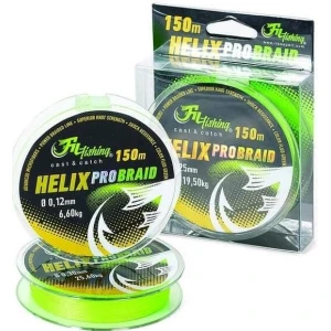 Fir Textil FilFishing Helix Spinning Fluo Braid 0.14mm 8.90kg 150m
