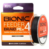 Fir Textil Golden Catch Bionic Feeder Pe X4 Black 150m, 0.128mm, 5kg
