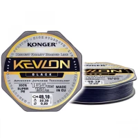 Fir Textil Konger Kevlon X4 Black 0.16mm, 15.9kg, 150m