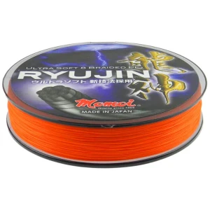 Fir Textil Momoi Ryujin PE Braided, Orange, 12kg, 0.16mm, 130m