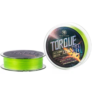Fir Textil RTB Torque X8 Braid Chartreuse 135m, 22lb, 0.187mm