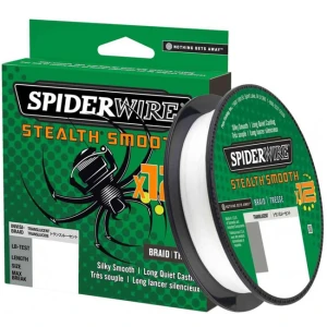 Fir Textil Spiderwire Stealth Smooth 12 Braid Transparent 150m, 0.33mm, 38.1kg