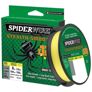 Fir Textil Spiderwire Stealth Smooth 12 Galben 150m, 0.33mm, 38.1kg