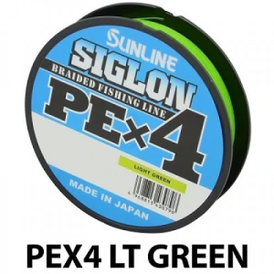Fir Textil Sunline Siglon PE x4 Light Green 30LB 0.223mm