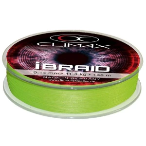 Fir textil Climax iBRAID CHARTREUSE 135m 0.14mm 11.3kg