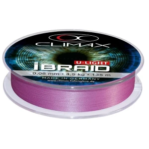 Fir textil Climax iBRAID U-LIGHT FLUO PURPLE 135m 0.10mm 7.5kg