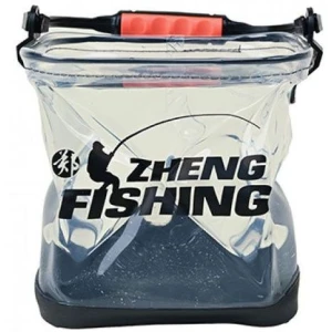 Bac Pliabil Zheng Fishing, Transparent, 5L, 20x20x20cm