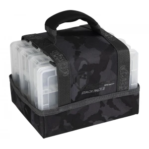 GEANTA SPINNING FOX RAGE CAMO STACK PACK SMALL + 3 CUTII NALUCI