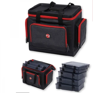 Geanta DAM Effzett Pro-Tact Boat Bag 36x22.5x8cm 3 XL + 2 L Lure Cases