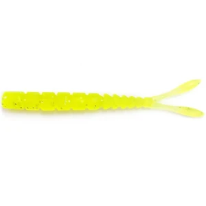 Grub Mustad Aji Micro Pilo, UV Clear Chartreuse, 5cm, 15buc/pac