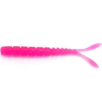 Grub Mustad Aji Micro Pilo, Uv Clear Pink, 5cm, 15buc/pac