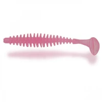 Grub Quantum Magic Trout T-worm Paddler 5.5cm Culoare Neon Pink