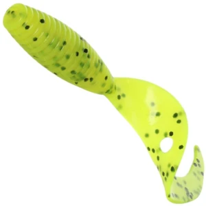 Twister Mikado Grub, Chartreuse Pepper, 5.1cm, 8buc/pac