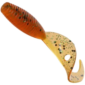 Twister Mikado Grub, Orange Pepper, 3.8cm, 10buc/pac