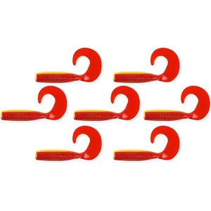 Twister Nevis 6cm, 7buc/pac, Galben / Rosu