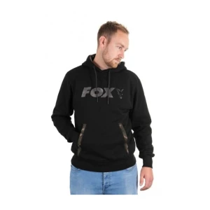 HANORAC FOX BLACK/CAMO HOODY MARIME M