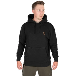 Hanorac Fox Collection Hoody Black & Orange, Marime XL