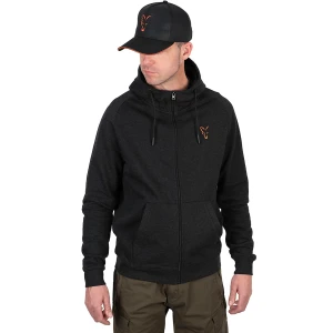Hanorac Fox Collection LW Hoody Black & Orange, Marime L