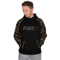Hanorac Fox Raglan Hoody Black/camo Xxxl