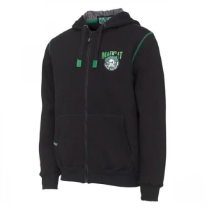 Hanorac Madcat Badge Logo Zip Black Caviar M