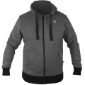 Hanorac Preston Zip Hoodie, Grey, Marime S