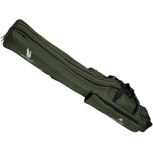 Husa Lansete Mikado 3 Compartimente Cu Baza Intarita, Verde, 140cm