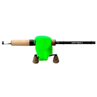  Husa Protectie Mulineta Casting (Multiplicator) 13Fishing Skull Cap TX, Lime