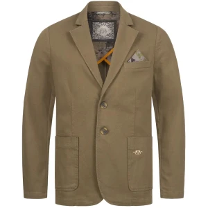 Sacou BLASER Denim Stretch Bob, Dark Olive, Marime XL