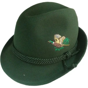 PALARIE TONAK VANATOR BRODERIE FAZAN VERDE MARIME 54