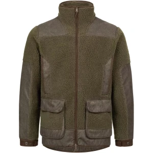 Jacheta Blaser Sherpa Fleece Dark Brown, Marime 3XL