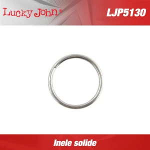 Inele despicate Lucky John Solid Rings Nr.1 10buc/plic