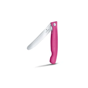 Briceag Cutit Pliabil Victorinox, Swiss Classic Paring Knife, Lama Zimtata 11cm, Roz