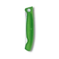 Briceag Cutit Pliabil Victorinox, Swiss Classic Paring Knife, Lama Zimtata 11cm, Verde